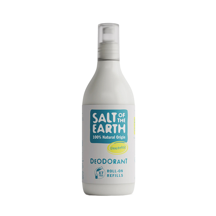 Salt of the Earth Unscented Roll-On Refill 525ml